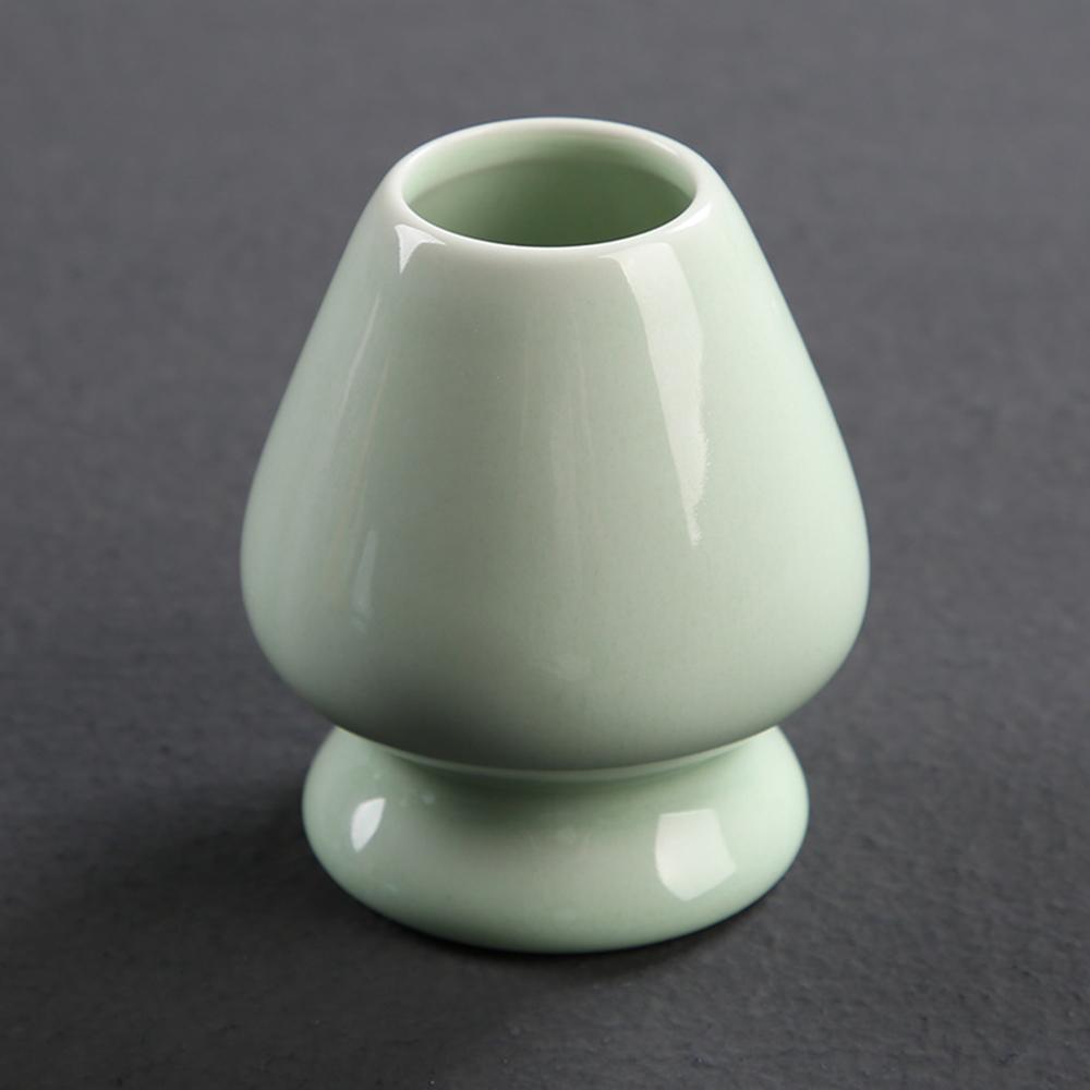 3 Trong 1 Matcha Làm Dụng Cụ Trà Tre Đánh Muỗng Trà Gốm Đánh Giá Đỡ Matcha Đánh Nhật Bản Teaware Trà dụng Cụ Bát Bộ