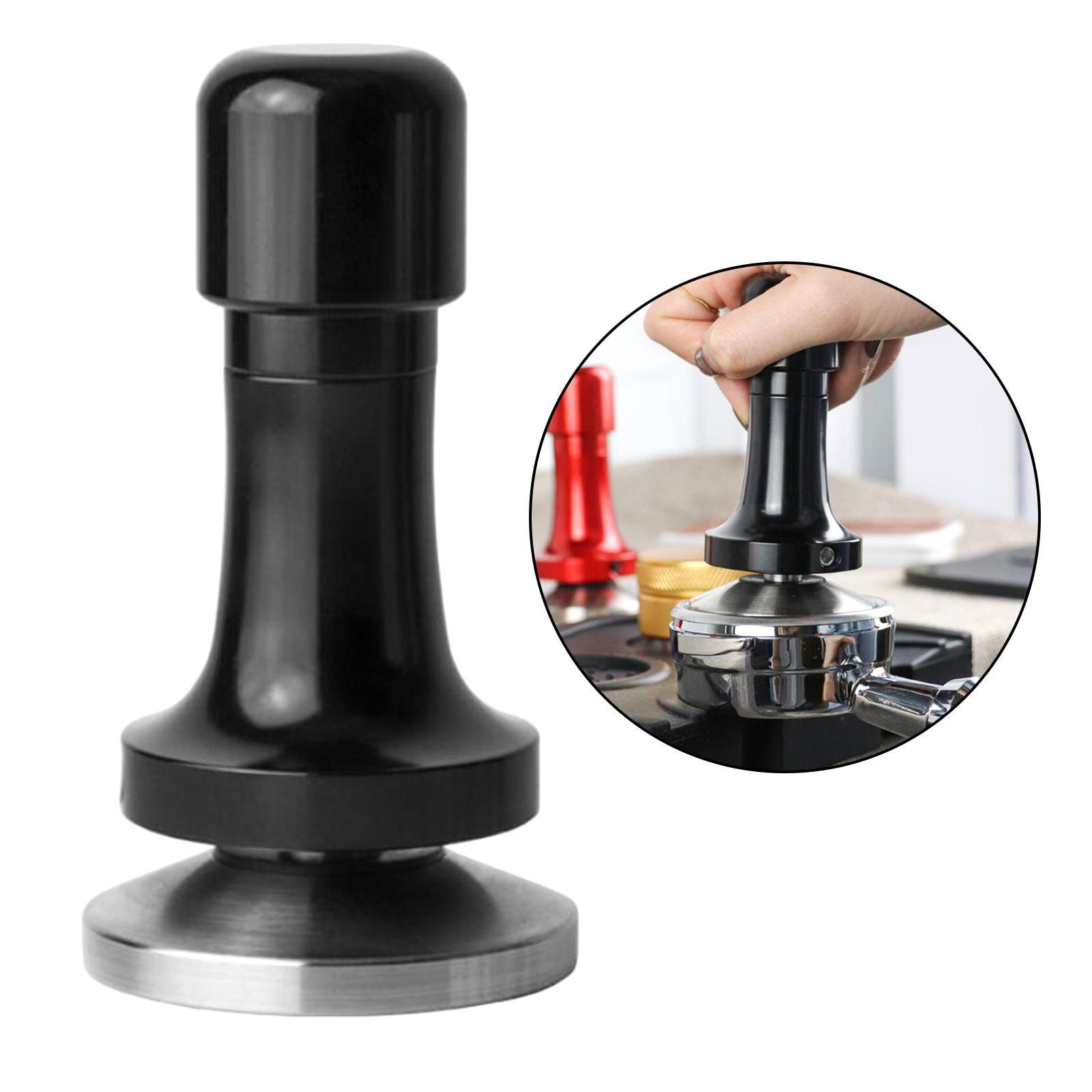 Coffee Distributor Stainless Steel Espresso Machine Maker Black 53mm