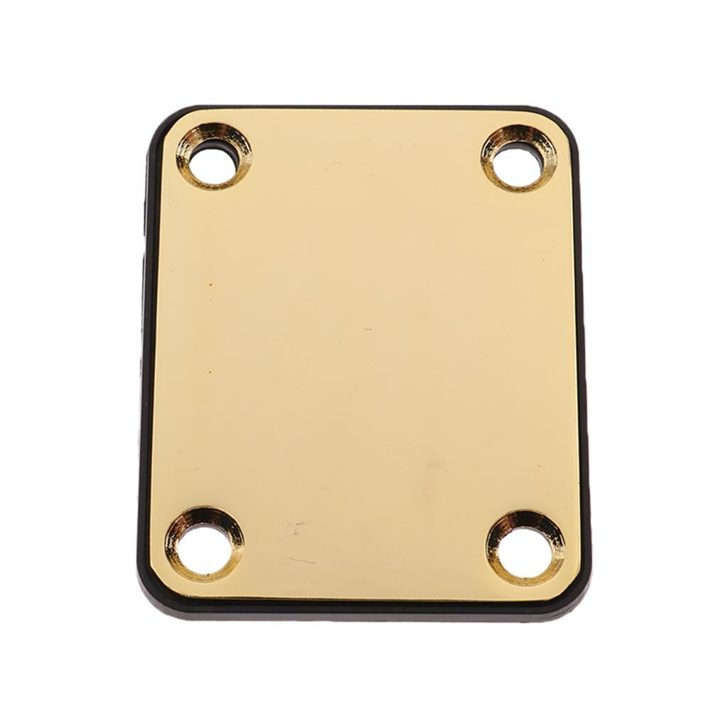Guitar Bass Neck Mounting Plate with Screws for ST TL Guitar Parts Accessories