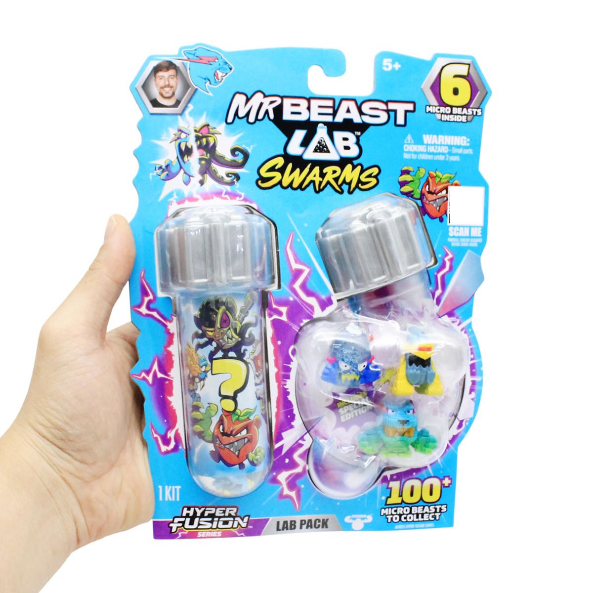 Đồ Chơi Phòng Thí Nghiệm Series 3 - 6 Sinh Vật - MrBeast Lab 24784 (Mẫu Sản Phẩm Giao Ngẫu Nhiên)