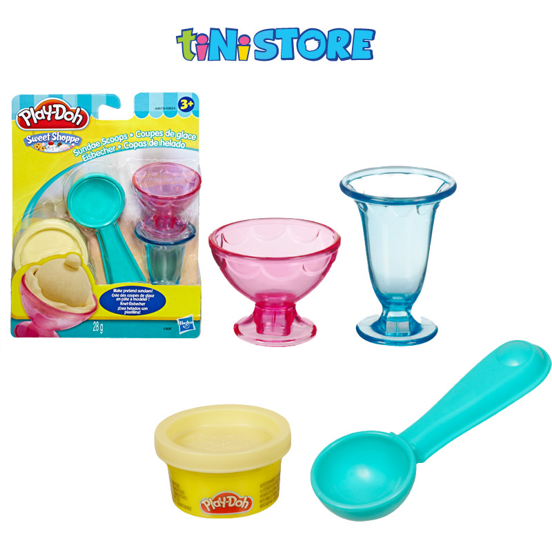 Bộ đồ chơi đất nặn dụng cụ làm kem chocolate Play Doh