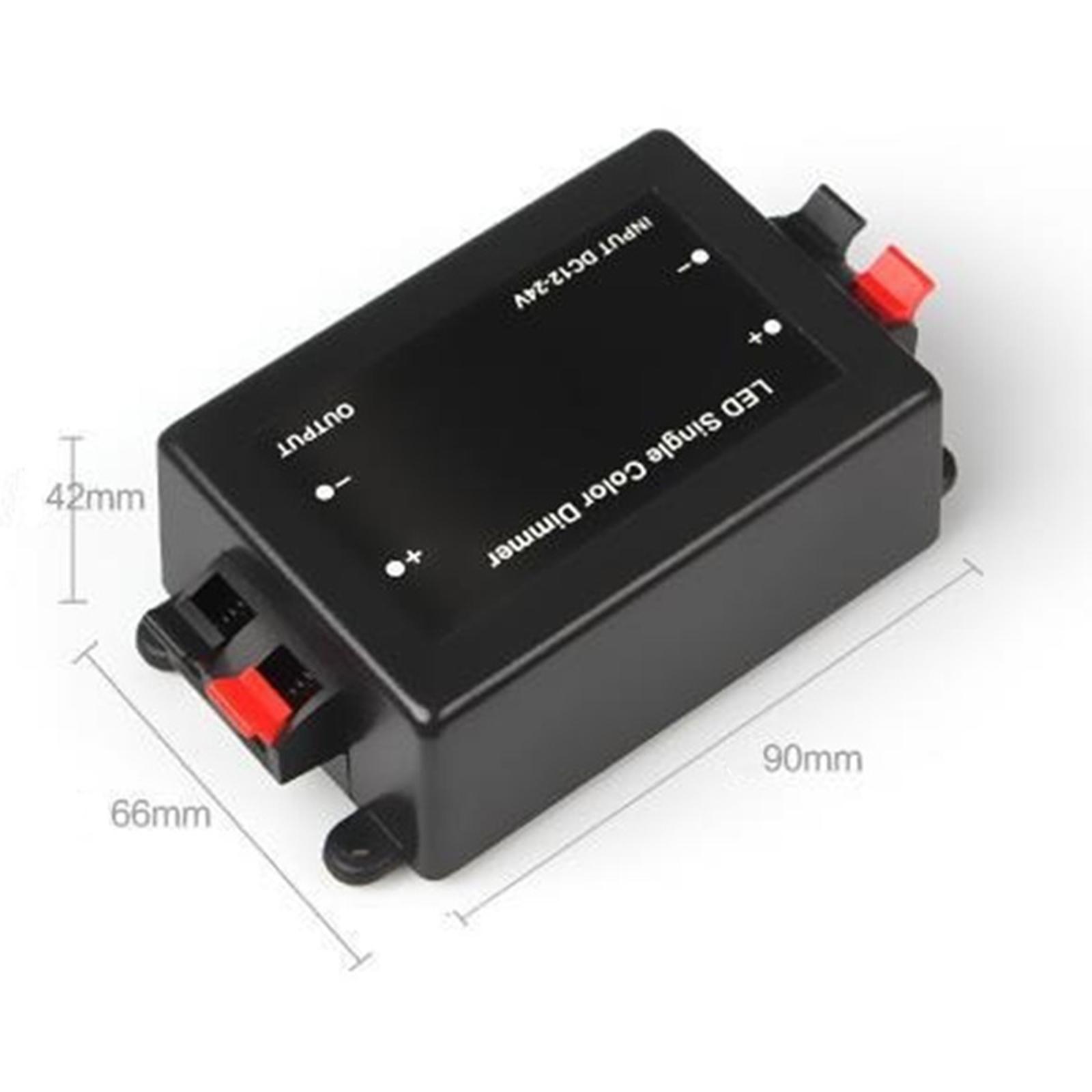 LED Single Color Dimmer Cotroller 3 Key Remote Remote Control Switch Fit for Car