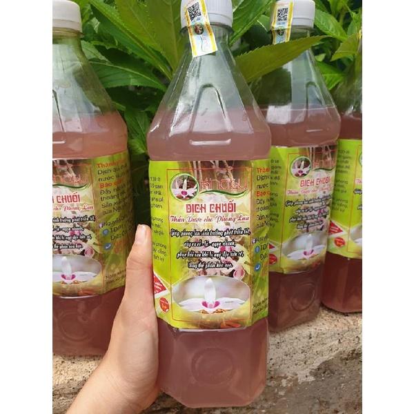 CHẾ PHẨM DỊCH CHUỐI NGUYỄN QUỐC TƯ , CHUYÊN DÀNH CHO LAN, HOA HỒNG , GIÚP CÂY PHÁT TRIỂN NHANH