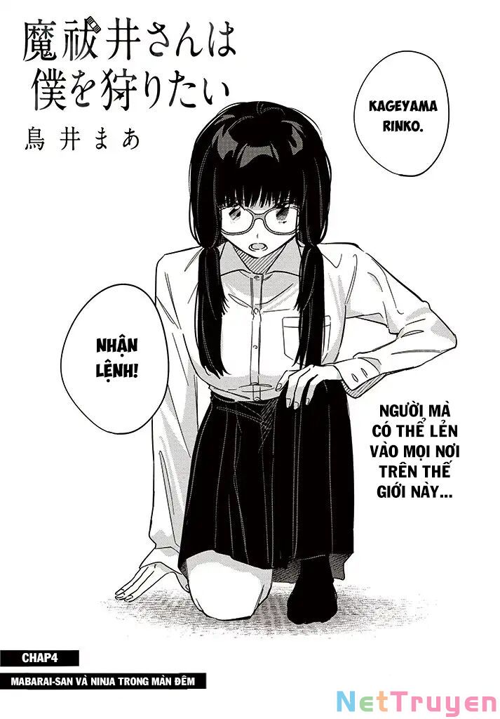 mabarai-san cố gắng săn tôi! chapter 4 2