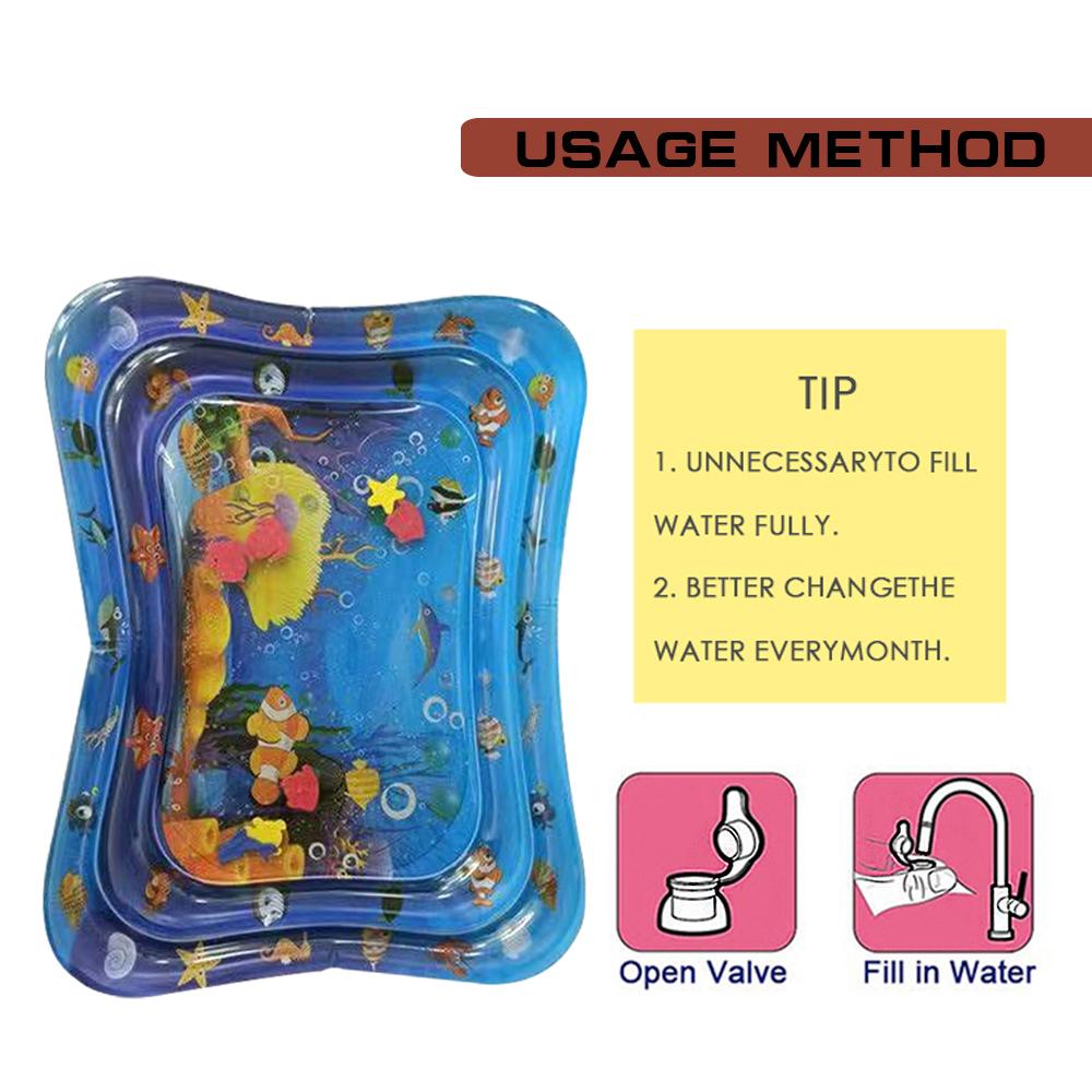 Gối nước cho trẻ em di động, chất liệu PVC siêu bền, tiện mang đi, chống thấm và rò rỉ