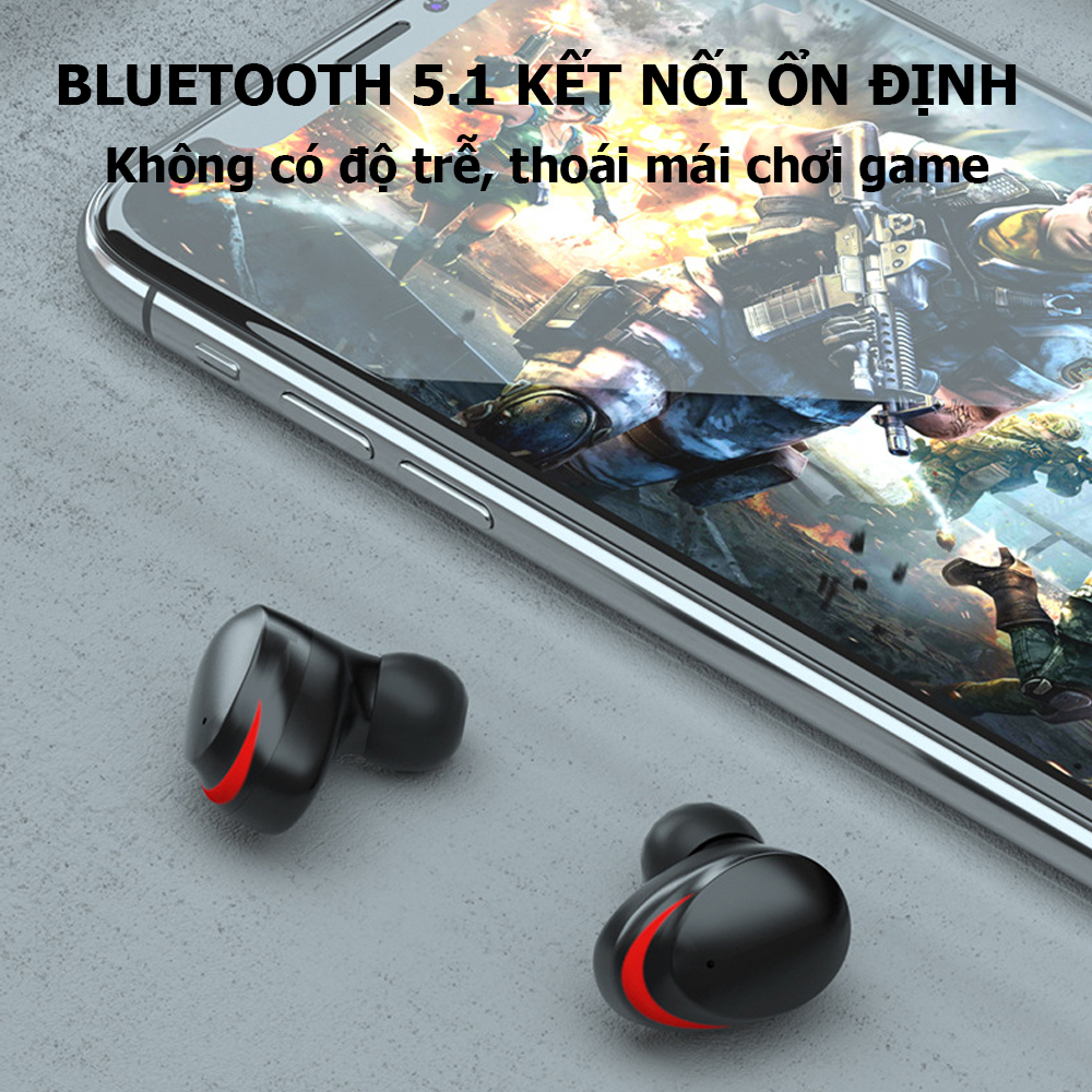 Tai nghe bluetooth A17, tai nghe không dây cảm ứng thông minh, công nghệ TWS cho kết nối nhanh chóng và ổn định, màn hình sắc nét- Hàng nhập khẩu