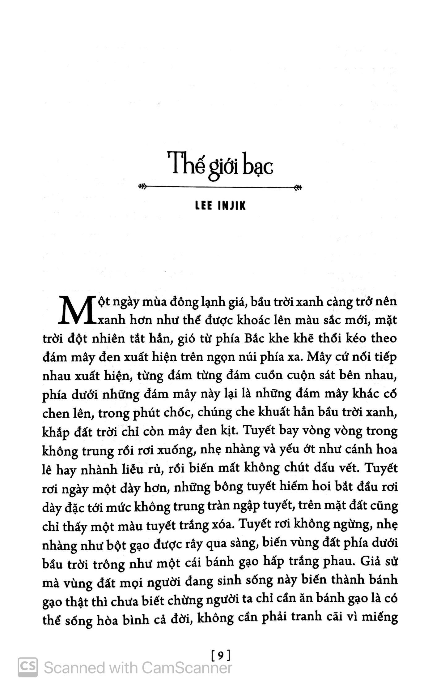 Sách Hợp Tuyển Văn Học Hàn Quốc - Tập 1