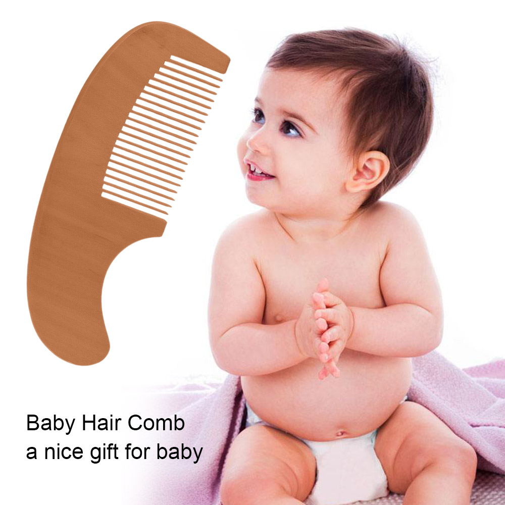 Mua Newborn Baby Hair Comb Wooden Handle Mini Infant Comb for Baby Scalp Massage Mua Newborn Baby Hair Comb Wooden Handle Mini Infant Comb for Baby Scalp Massage