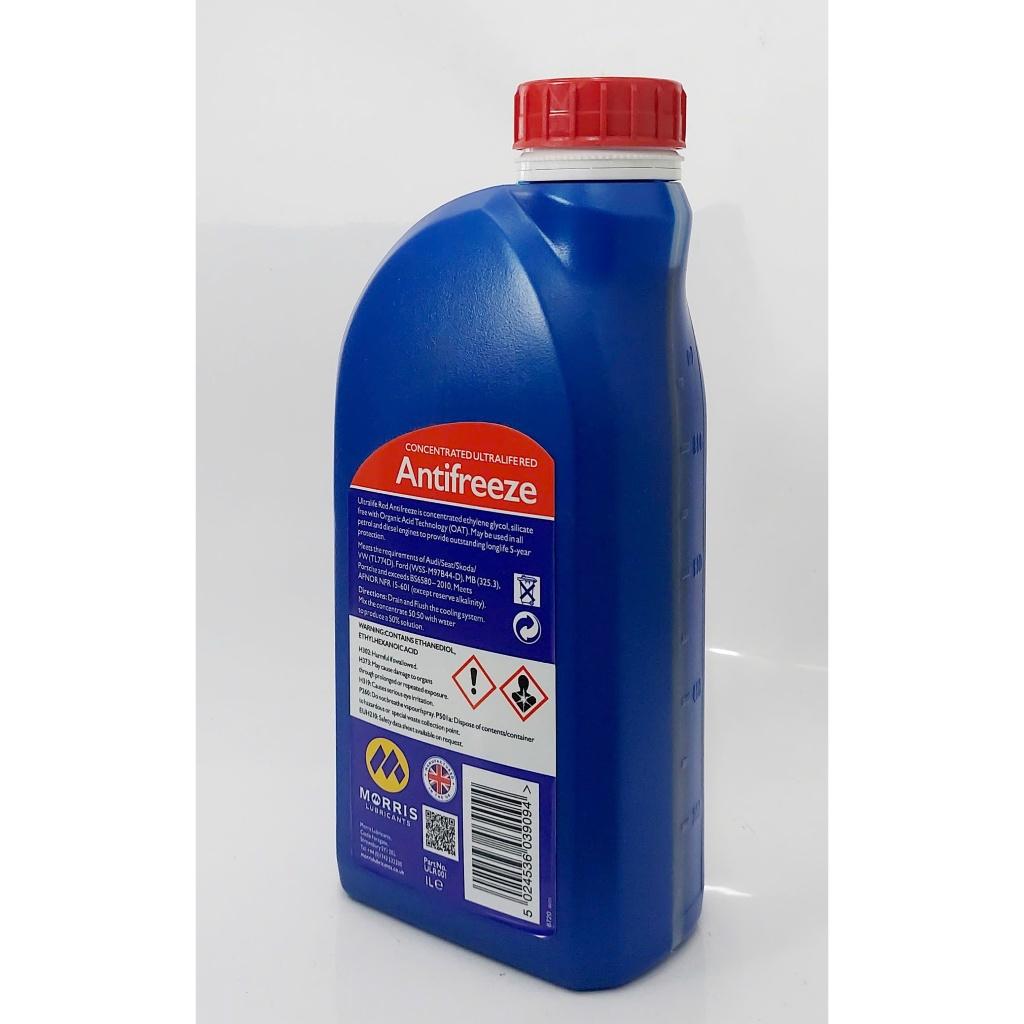 Nước làm mát: Ultralife Red Longlife Antifreeze, can 1 lít