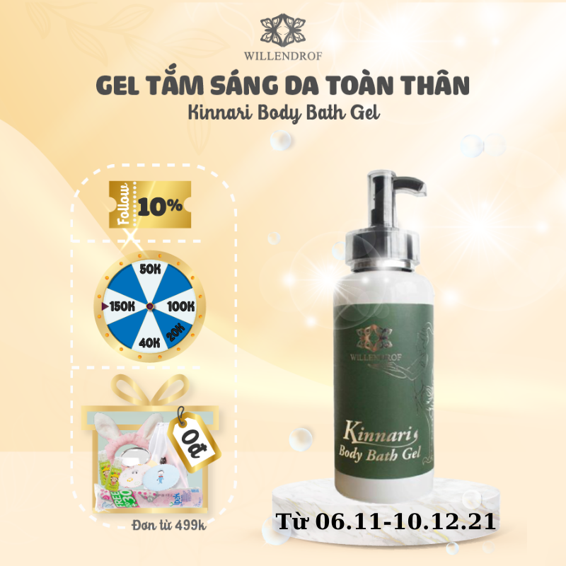 300 ML GEL TẮM SÁNG DA TOÀN THÂN [MỸ PHẨM CHÍNH HÃNG THÁI LAN]