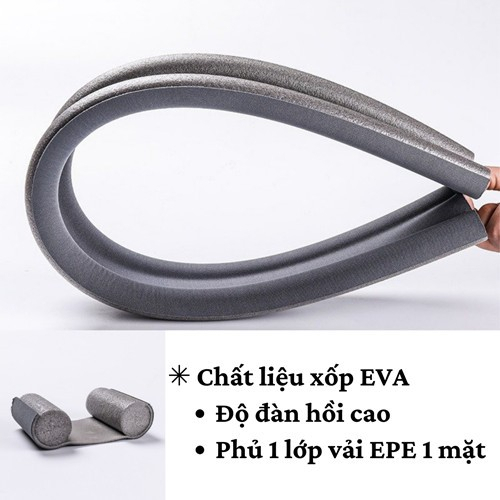Thanh chặn khe cửa 95cm, Thanh xốp gắn chân cửa chống kẹt chân cho bé, Thanh chắn cửa, miếng chặn khe cửa đa năng ngăn côn trùng bụi bẩn,chắn gió điều hòa