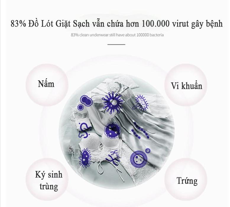 Hộp Khử Trùng Vật Dụng Bằng Tia Cực Tím UVC