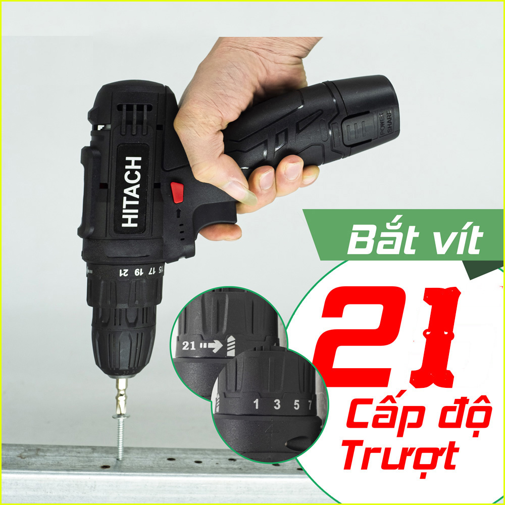 Khoan pin 26v Hitachi cao cấp