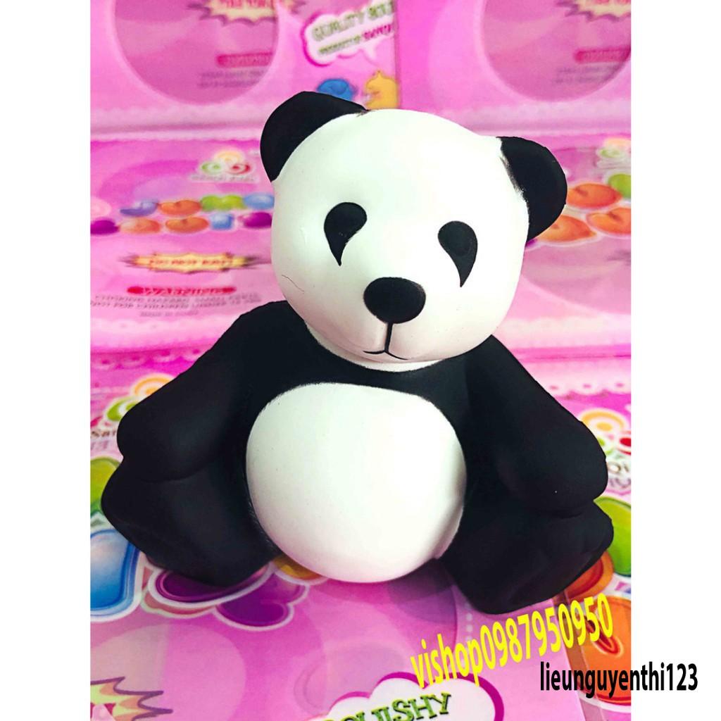 SQUISHY GẤU TRÚC RẠNG CHÂN