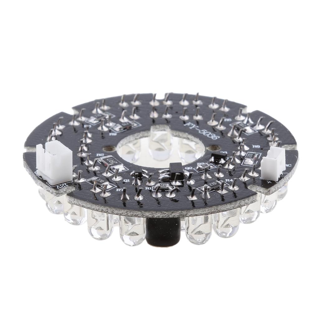 36 Infrared IR LED Board Module for CCTV Camera + 5MP 6-22mm Varifocal IR Camera Zoom Lens