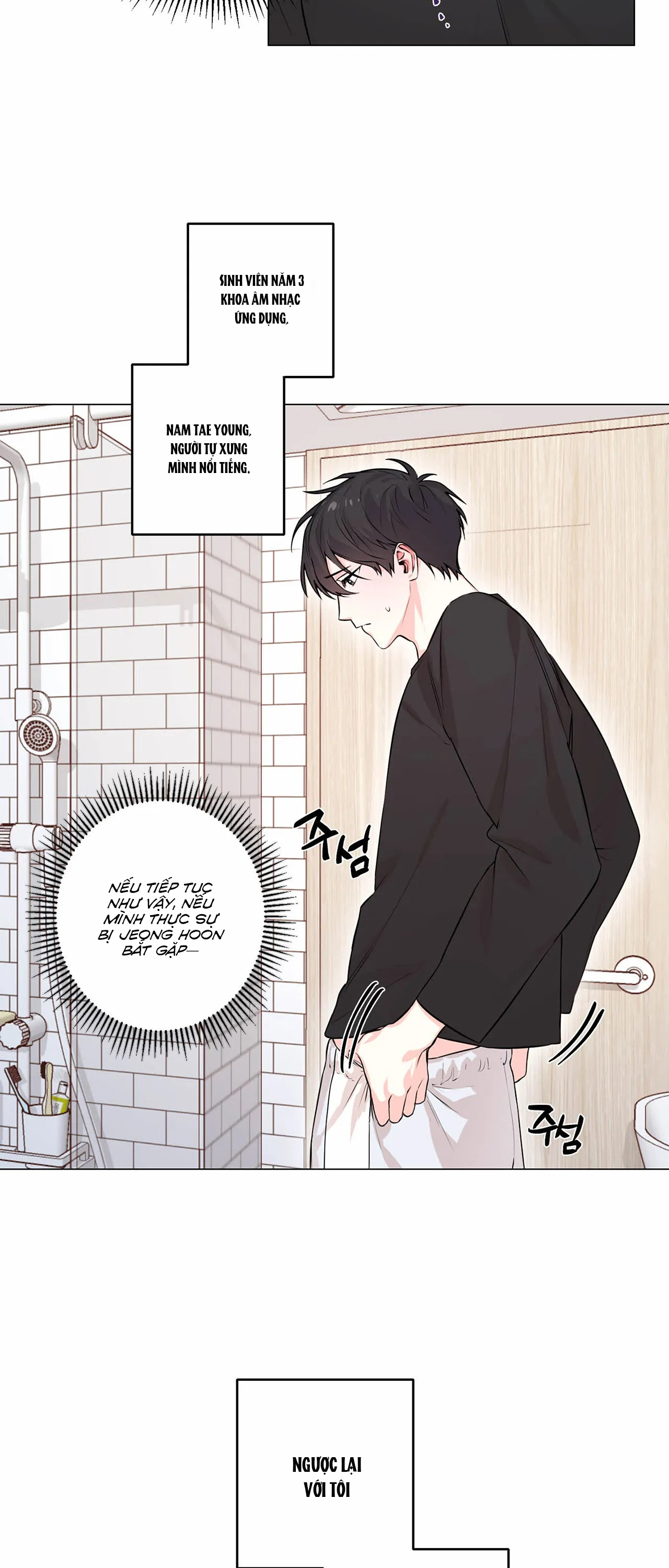 tay của em yếu quá nhỉ? chapter 1 8