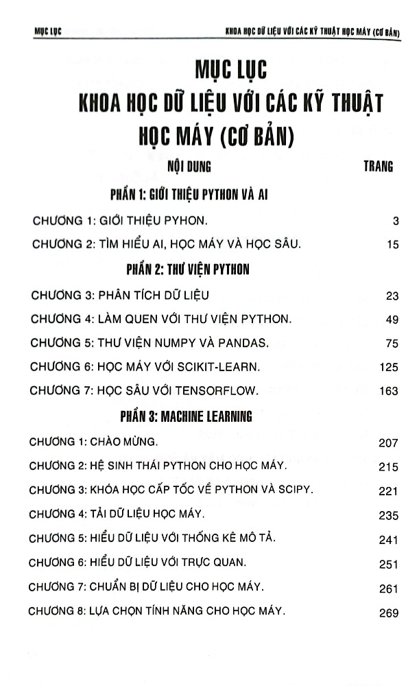 Khoa Học Dữ Liệu Với Các Kỹ Thuật Học Máy (Cơ Bản) - STK