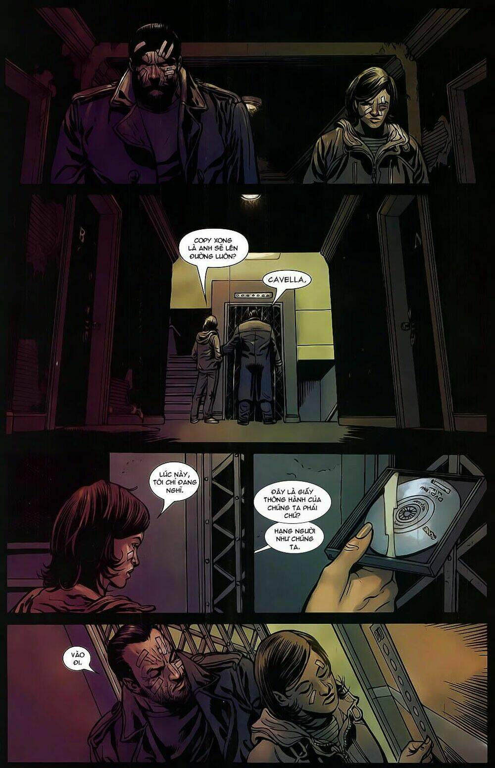 the punisher: trên là dưới & trắng là đen chapter 6 14