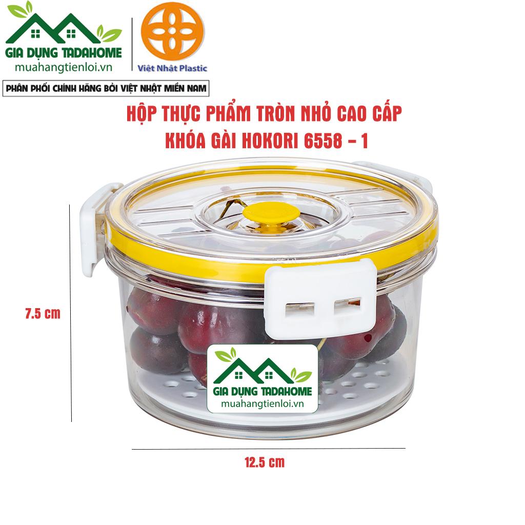 BỘ 3 HỘP THỰC PHẨM TRÒN CAO CẤP KHÓA GÀI VIỆT NHẬT HOKORI 6558 - TADAHOME