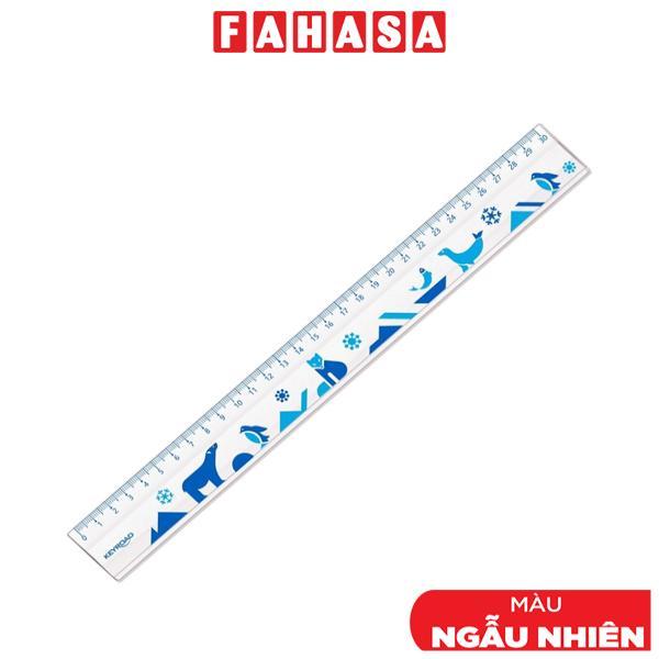 Thước Kẻ 30 cm - Keyroad KR972440 (Mẫu Màu Giao Ngẫu Nhiên)