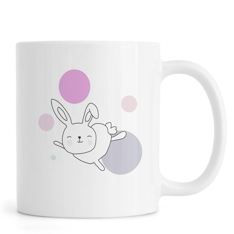 Ly Cốc Sứ Cao Cấp hình Space Rabbits Astra