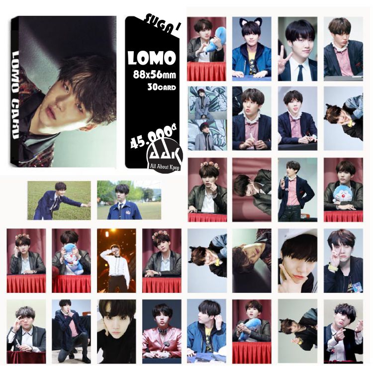 Lomo card SUGA BTS