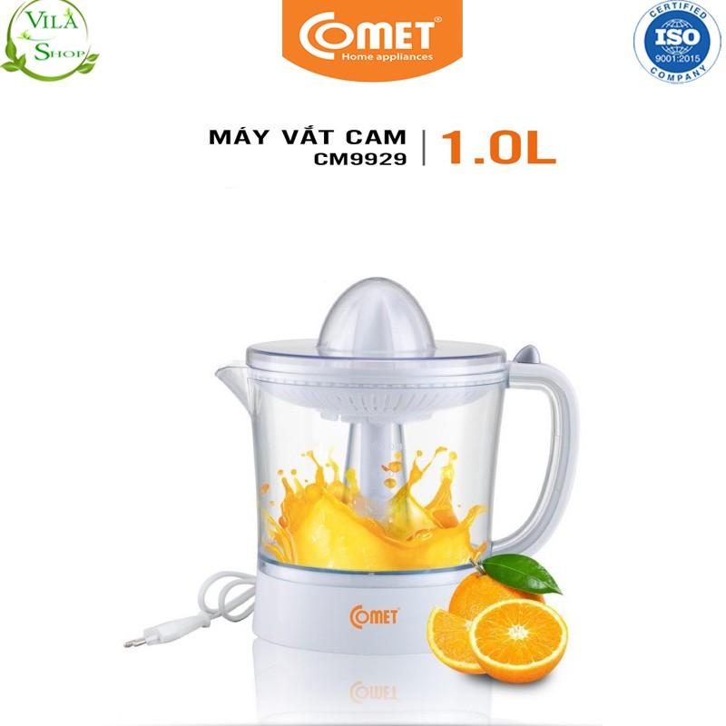 Máy Vắt Cam COMET - CM9929, Máy Vắt Cam Nhựa ÁS Cao Cấp Trong Suốt Kháng Khuẩn Khử Mùi, Tính Năng An Toàn Tối Ưu