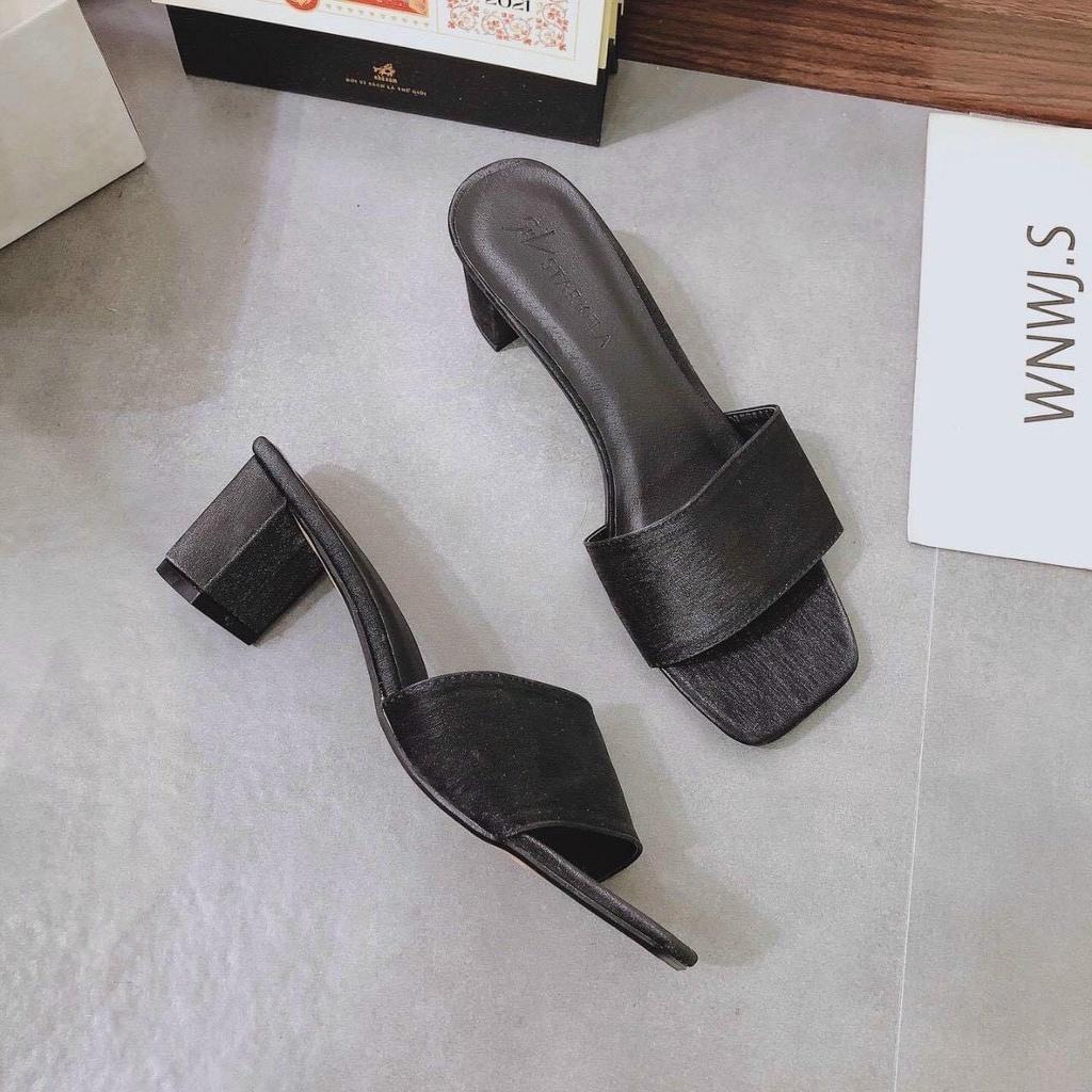 GUỐC QUAI NGANG BẢN TO DA MỊN GÓT TRỤ VUÔNG - 7P