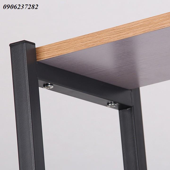 Kệ trang trí khung thép 6 tầng lệch