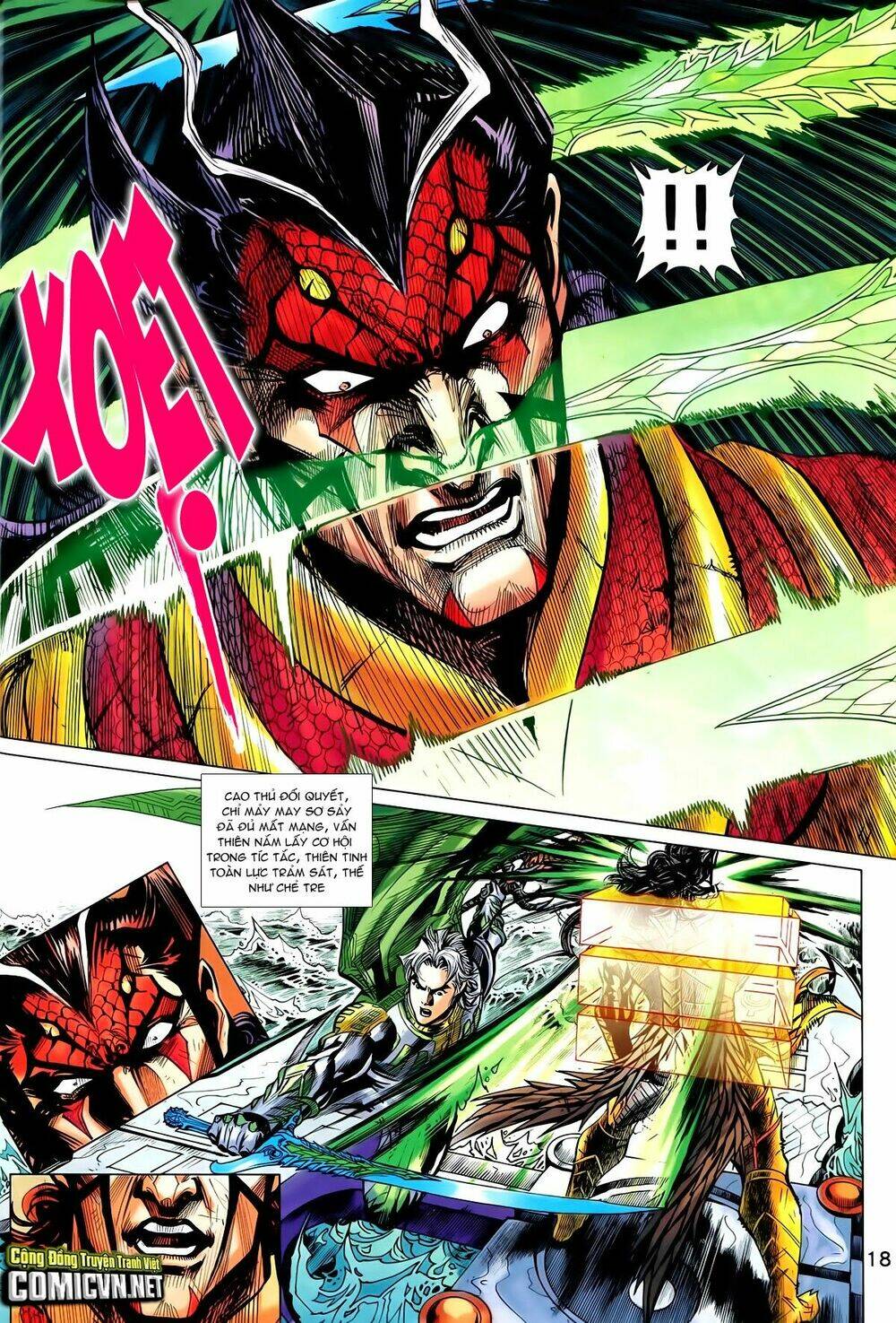 thần binh vấn thiên chapter 35 18