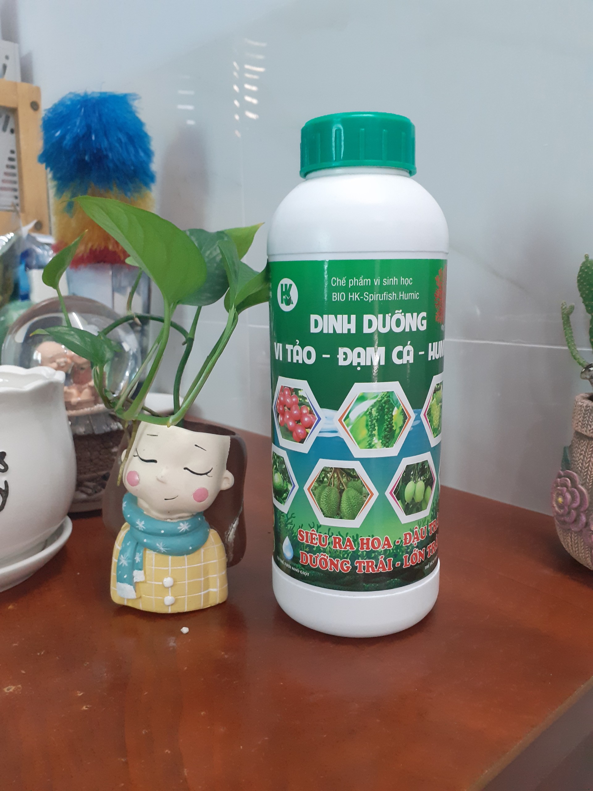 *** Chế phẩm sinh học vi tảo – đạm cá- humic siêu ra hoa-đậu trái ***
