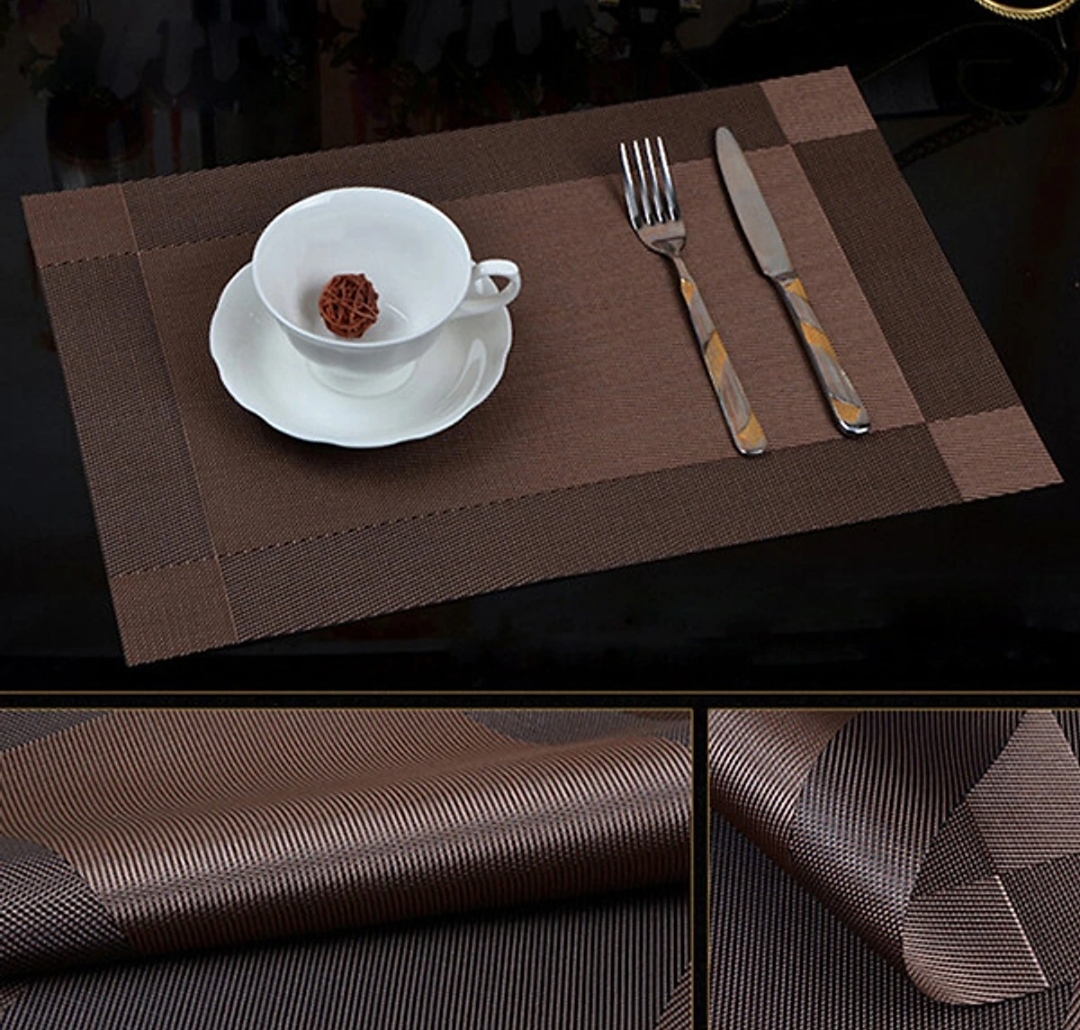 Combo 6 Tấm khăn lót chải bàn ăn LUXURY - KT 30x45cm