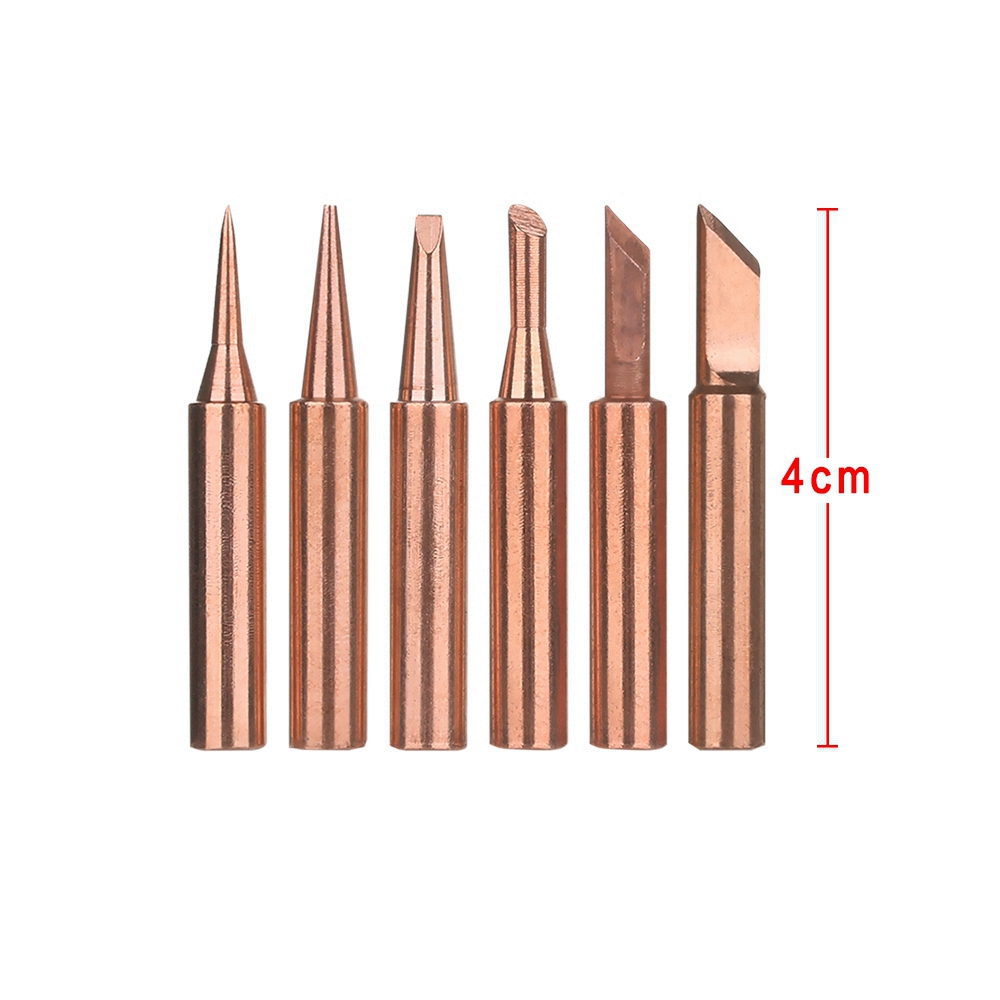 Bộ 5/6 cái mũi hàn 936 / 937 / 938 / 969 / 8586 chuyên dụng