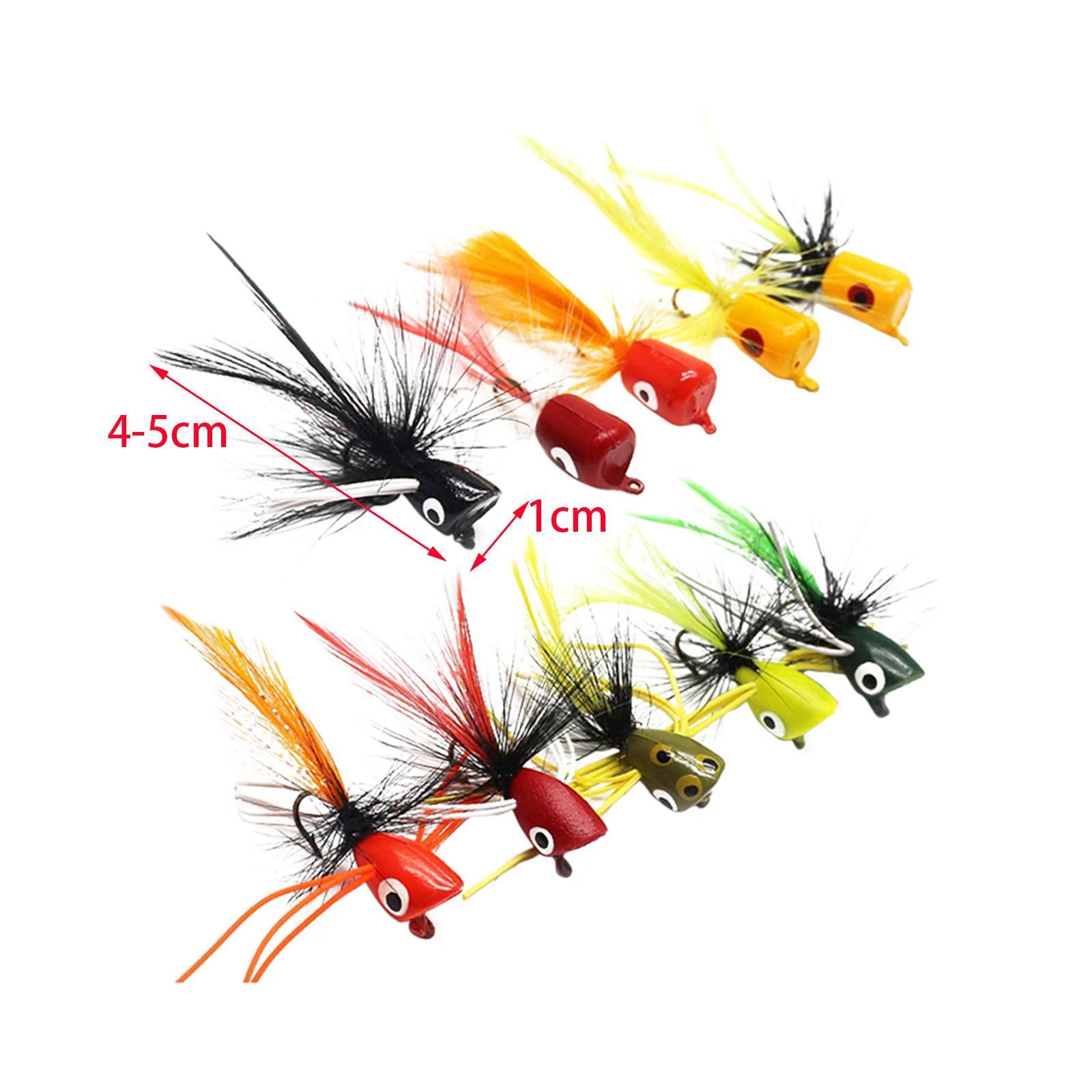10 Pieces Fly Fishing Fishing Lures Assortment Artificial Baits Fly Fishing for Trout Salmon Fly Fishing Sunfish