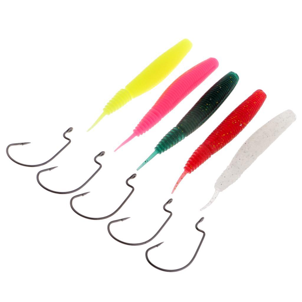 Artificial Bionics High Quality Soft Pupae PVC Fishing Lure Bass Fishing Bait