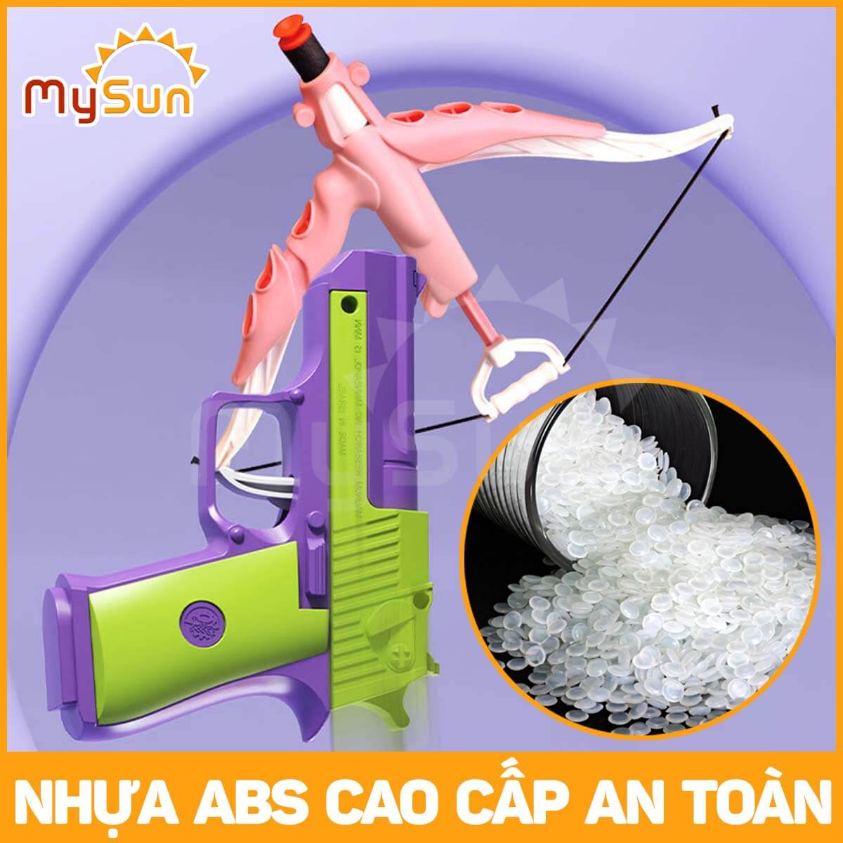 Đồ chơi con dao cà rốt súng vô tri 3d mini giá rẻ mô hình bằng nhựa cho bé