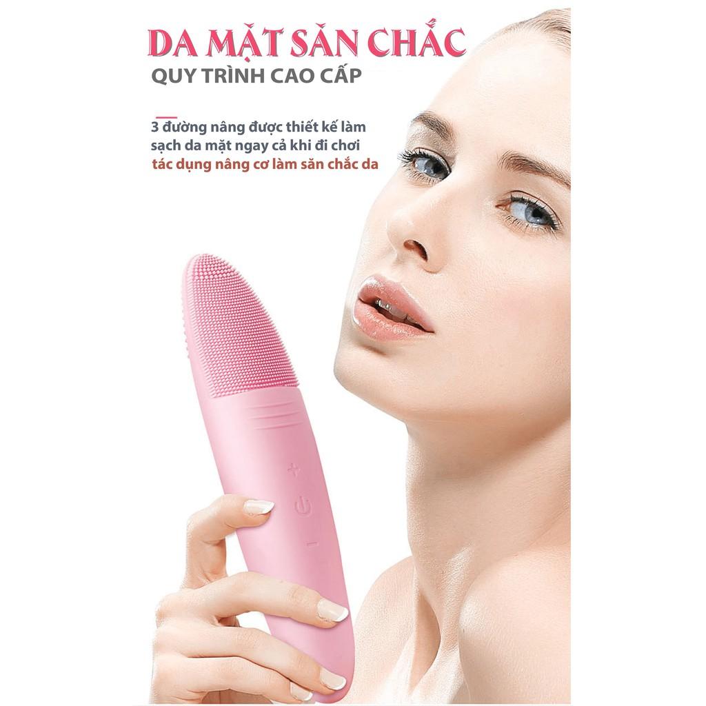 Máy Rửa Mặt AIKEDILI FICAL BRUSH &amp; MASSAGER + QUÀ TẶNG