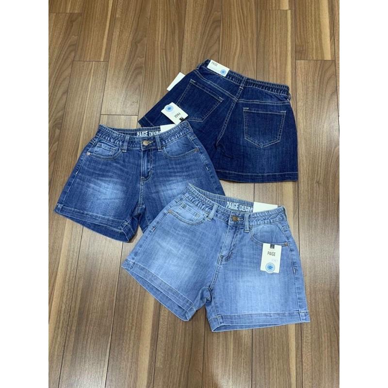 QUẦN SHORT JEANS NỮ LƯNG THUN BA MÀU B-T