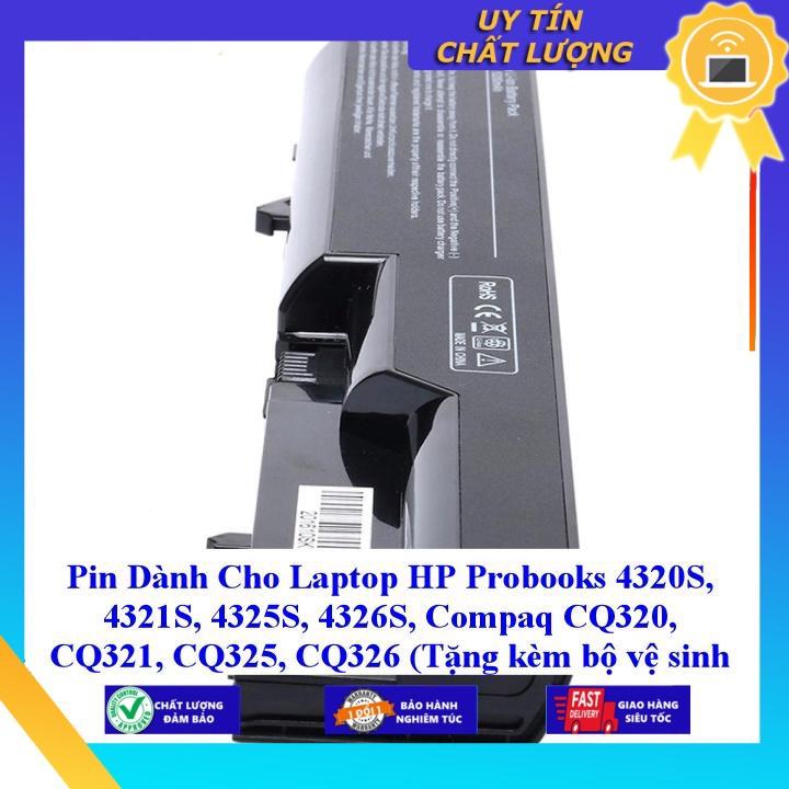 Pin dùng cho Laptop HP Pavillion Probooks 4320S 4321S 4325S 4326S Compaq CQ320 CQ321 CQ325 CQ326 - Hàng Nhập Khẩu MIBAT6