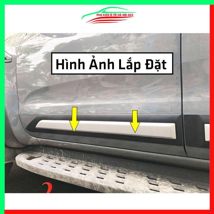 Bộ ốp nẹp sườn Ranger 2016-2017-2018-2019-2020-2021-2022 bản to trang trí làm đẹp xe