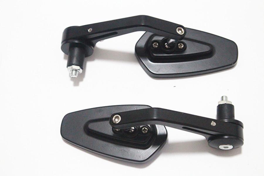 Universal Motorcycle Scooter 360 Aluminum 7/8" 22mm Side Rear View Mirrors