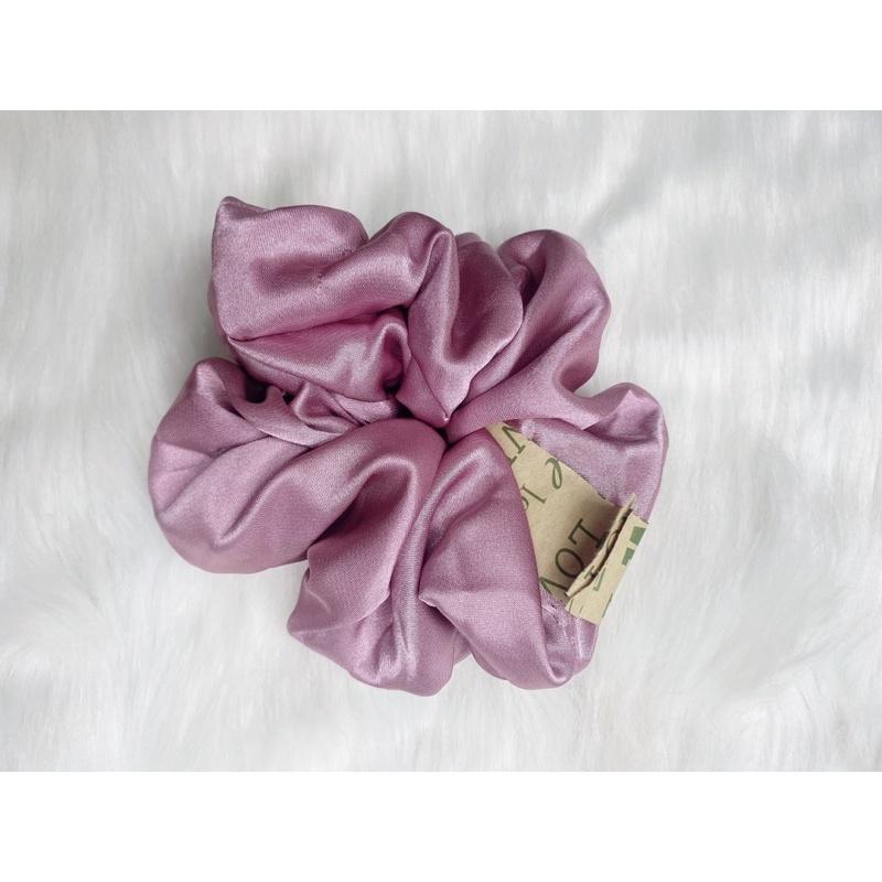 DÂY BUỘC TÓC SRUNCHIES VẢI PHI BÓNG HANDMADE