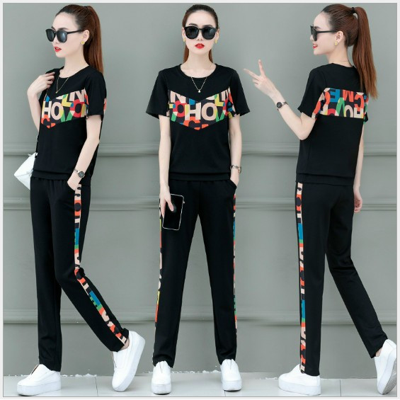 BỘ THUN THỂ THAO PHỐI CHỮ OH