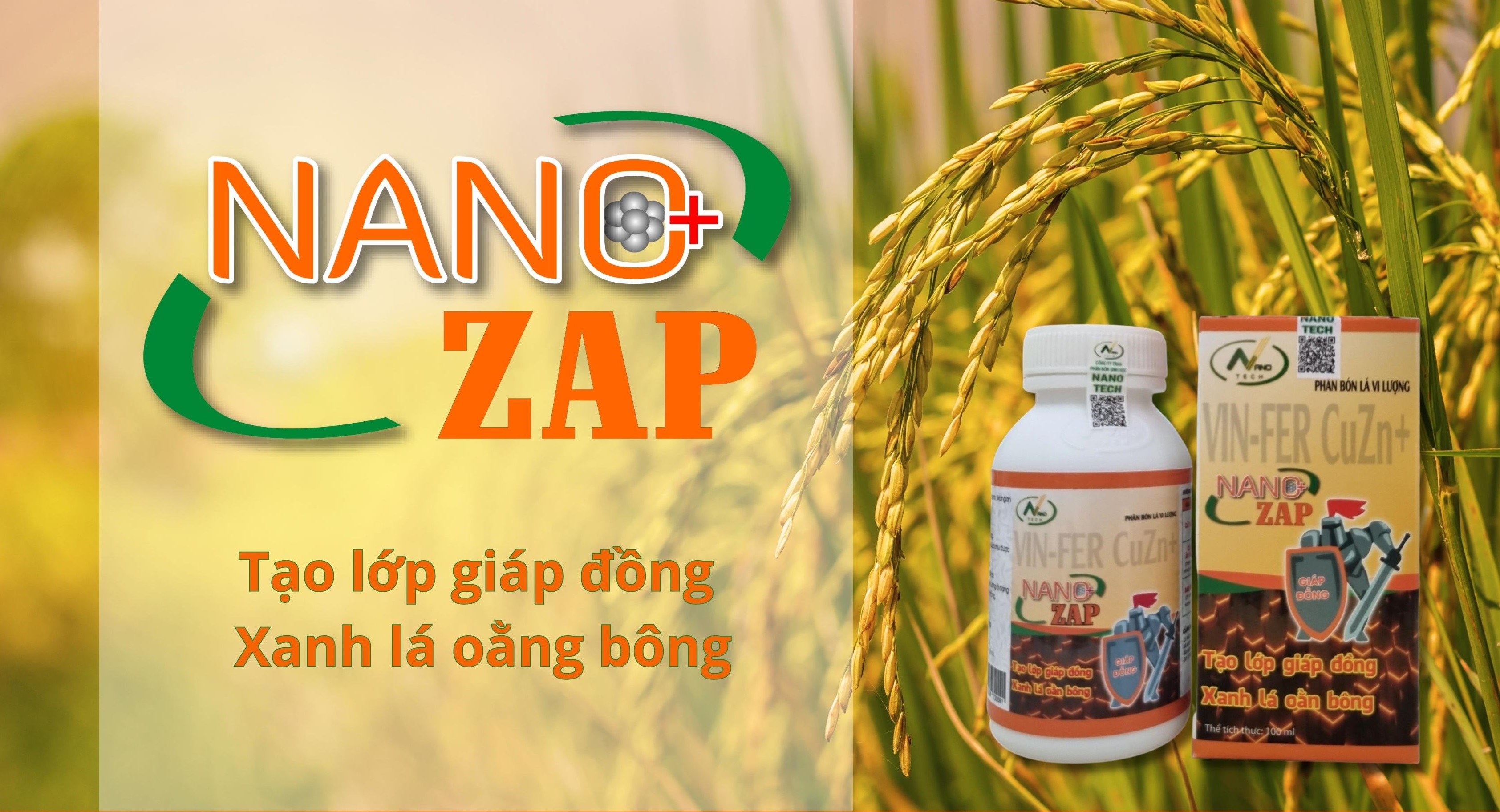 Phân bón lá vi lượng Super-Thives Plus NANO ZAP, tạo lớp giáp đồng, Xanh lá oằn bông