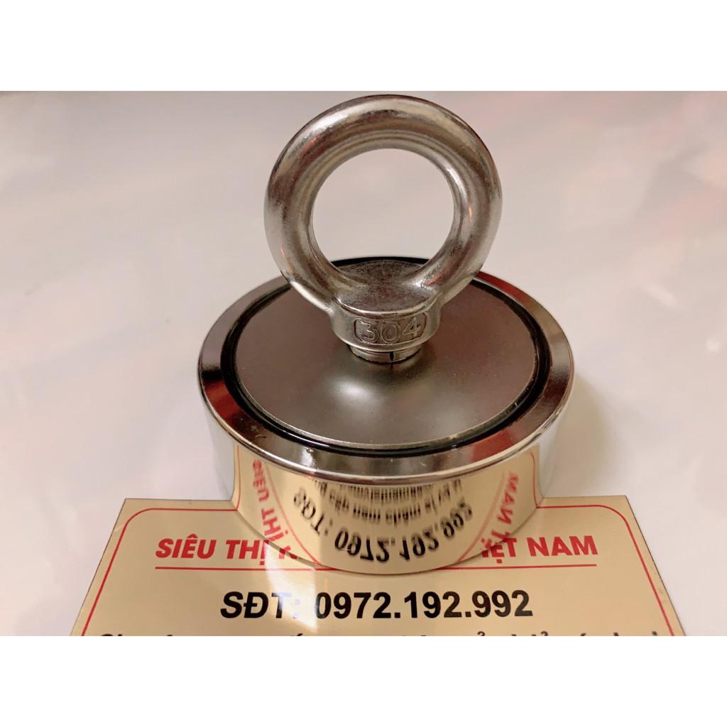 NAM CHÂM CỨU HỘ SIÊU MẠNH D75x25mm ( hút vật dưới độ sâu )