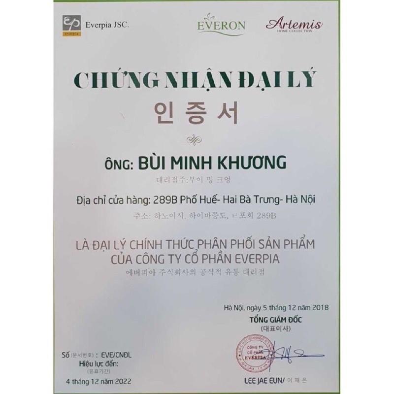 ĐỆM BÔNG ÉP CAO CẤP EVER0N CHÍNH HÃNG CHỐNG ĐAU MỎI VAI GÁY