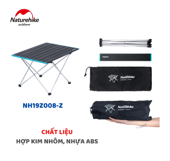 Bàn nhôm gấp gọn siêu nhẹ NatureHike NH19Z008-Z