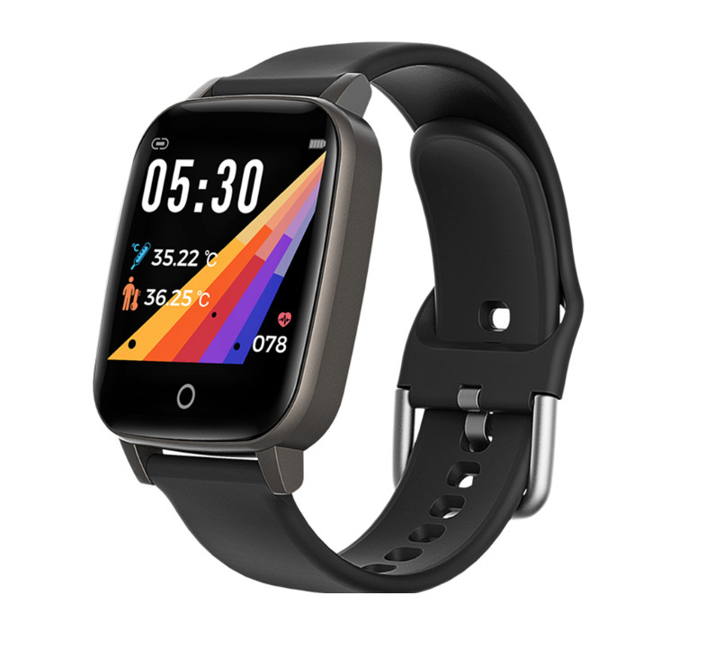 Đồng Hồ Thông Minh Smartwatch T1.QW18T Theo Dõi Sức Khỏe, Tích Hợp Chế Độ Đo Thân Nhiệt