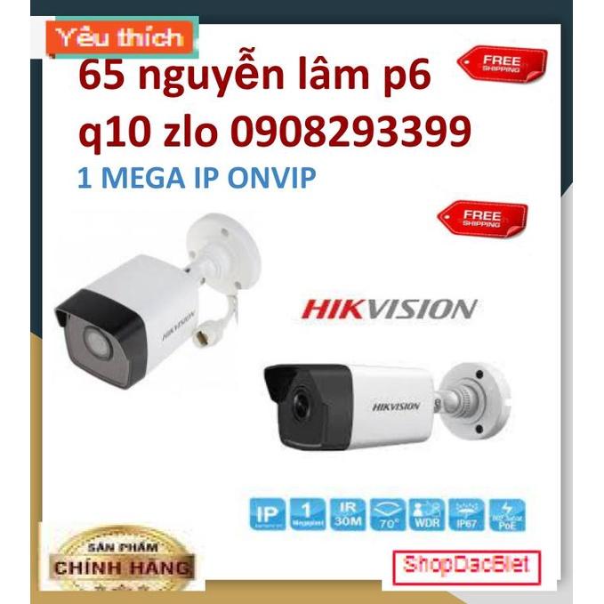 Camera hikvision DS-2CD1001-I 720p để mưa hay nắng