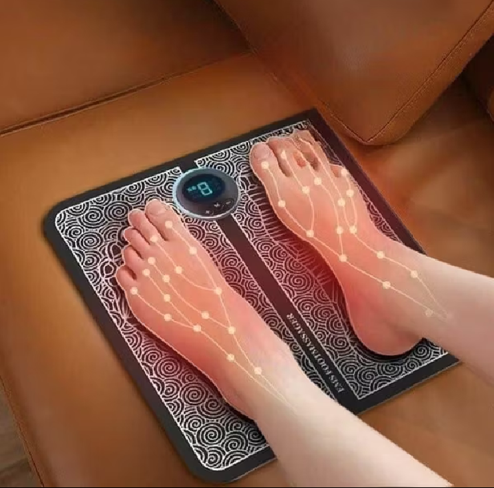 Thảm massage chân xung điện giúp lưu thông máu giảm đau mỏi